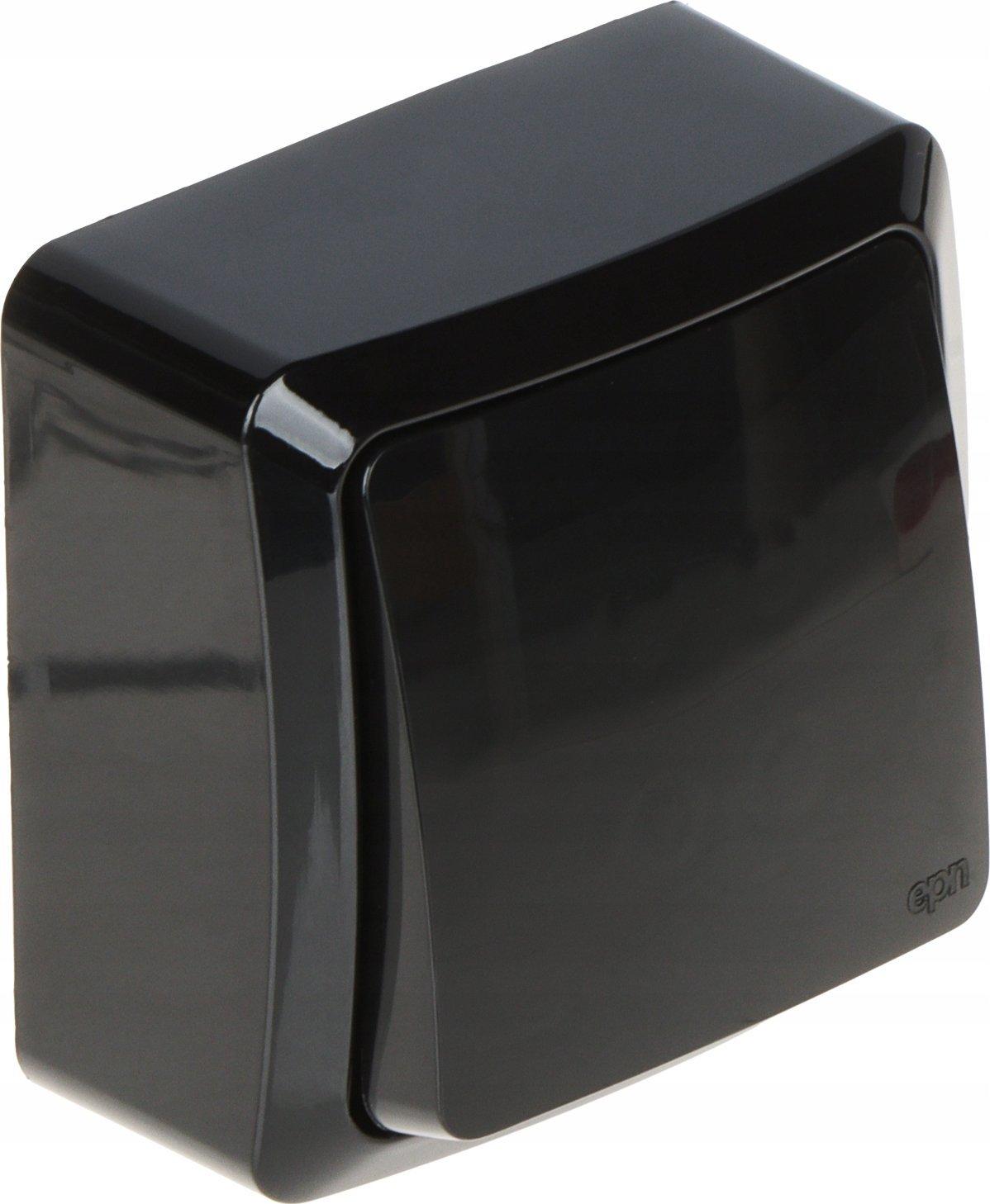 Schalter Elektroplast Berg 3715 09 Schwarz 10 Ampere