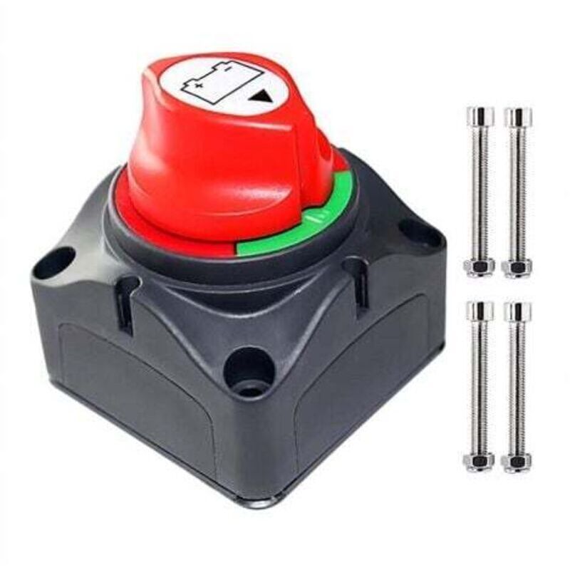 Wasserdichter 12–48v 275a Batterietrennschalter Für Auto, Boot Und Fahrzeug – Hochsicherer Schutzschalter