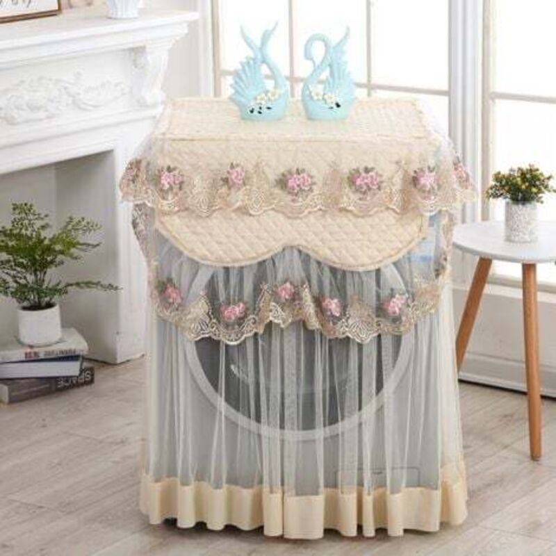 Staubschutzhülle Für Waschmaschine Und Trockner – 60 X 60 X 85 Cm – Strapazierfähiges Polyester, Reißverschluss, Universell