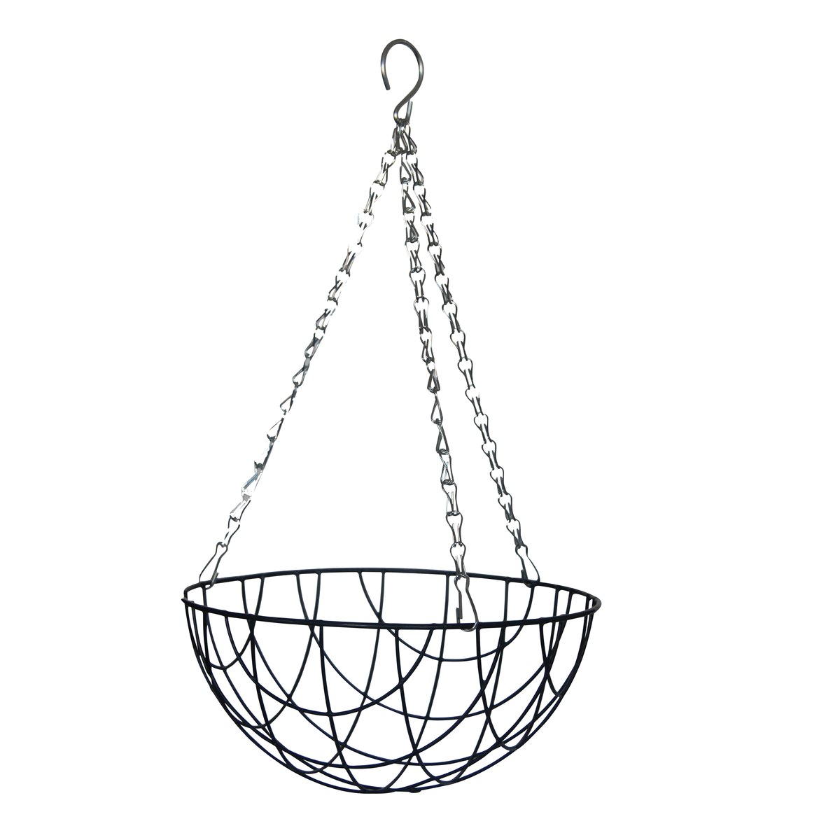 Esschert Design Hanging Basket Metallkorb Ø 25 Cm Mit Kette