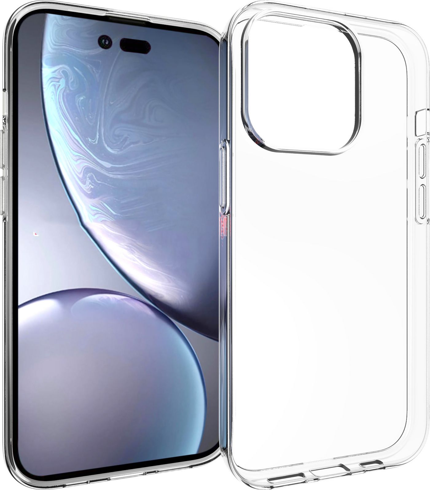 Estuff Infinite Vienna Iphone 14 Pro Hülle, Transparent. Material: 100 % Recyceltes Tpu, Es67100039-bulk