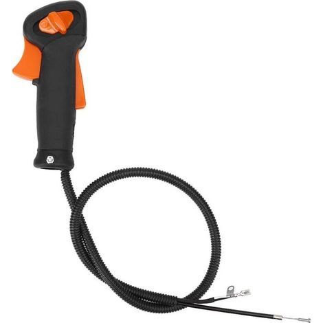 Ersatz-gasgriff Für Stihl Freischneider Fs120, Fs200 Und Fs250 – Hochwertiger Kunststoff – Einfache Montage – Länge 18,5 Cm