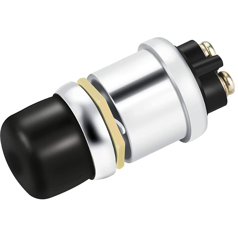 Wasserdichter 12v/24v Motorstart-druckknopf – 30a Momentanschalter Für Auto, Lkw, Boot, Wohnmobil, Atv