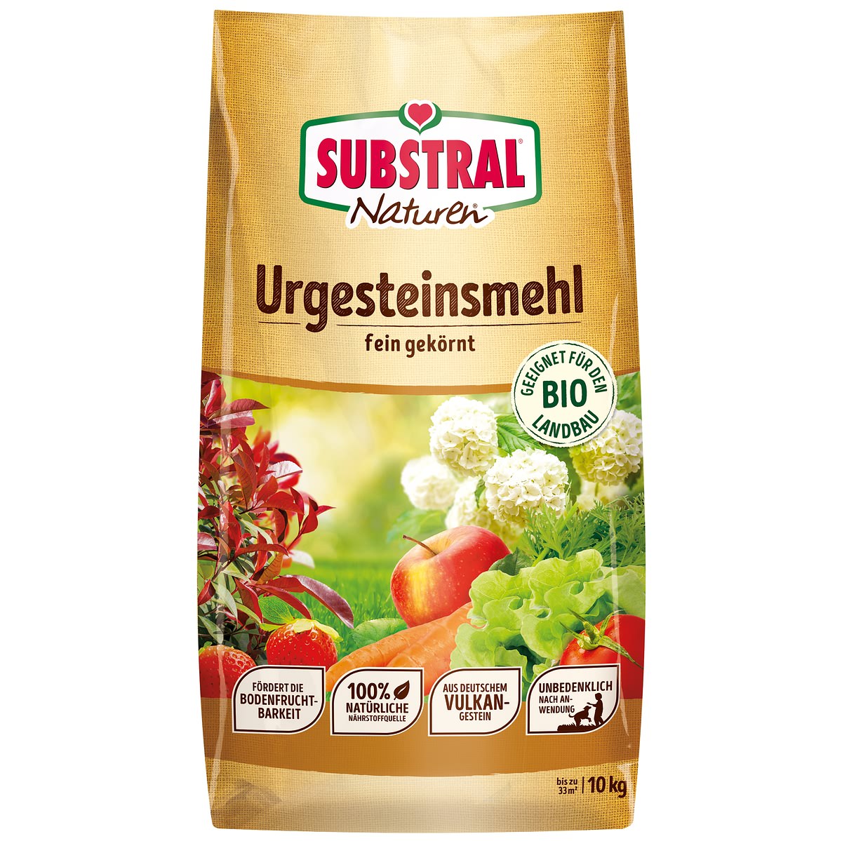 Substral® Naturen® Urgesteinsmehl Für Bis Zu 33 M² - 10 Kg