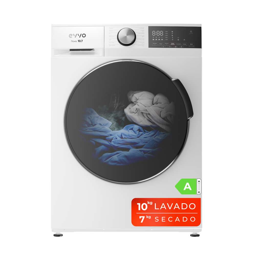 Waschmaschine Trockner Evvo Nova 10/7 Kapazität 10 Kg 7 Kg
