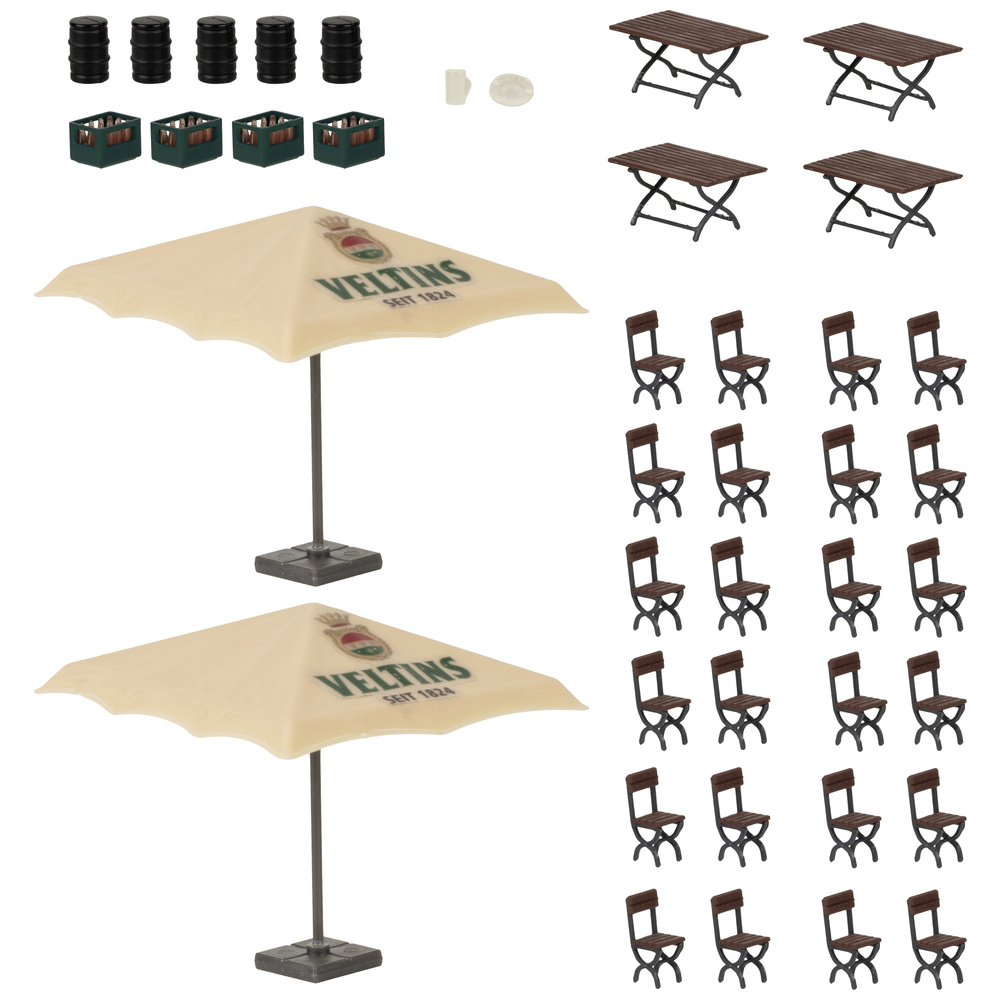 Faller 180437 H0 Biergarten-set Veltins
