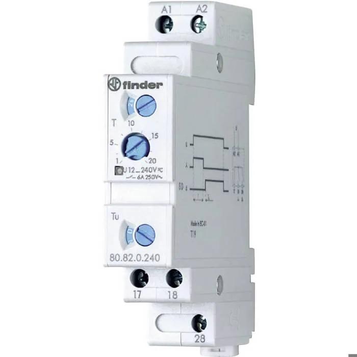 Zeitrelais Finder Einstellbare Verzögerung 12 Bis 240 V