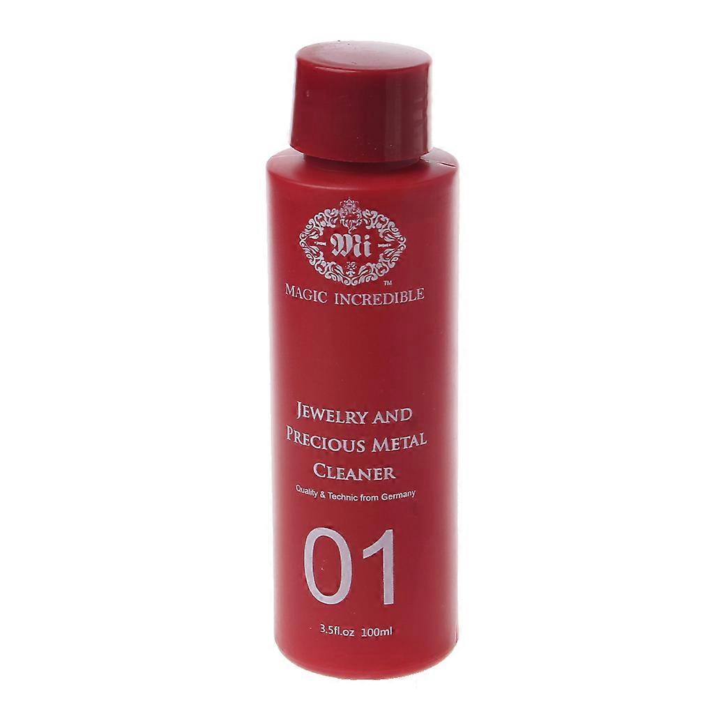 100 Ml Schmuckreinigungsflüssigkeit Stellt Glanz Und Brillanz Von Gold Und Diamanten Wieder Her.