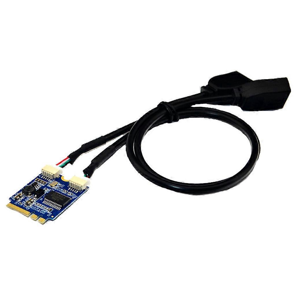 Usb 2.0 Erweiterungskarte Für Notebooks Für M.2 Für Key Ae Auf Dual-port-schnittstelle-b