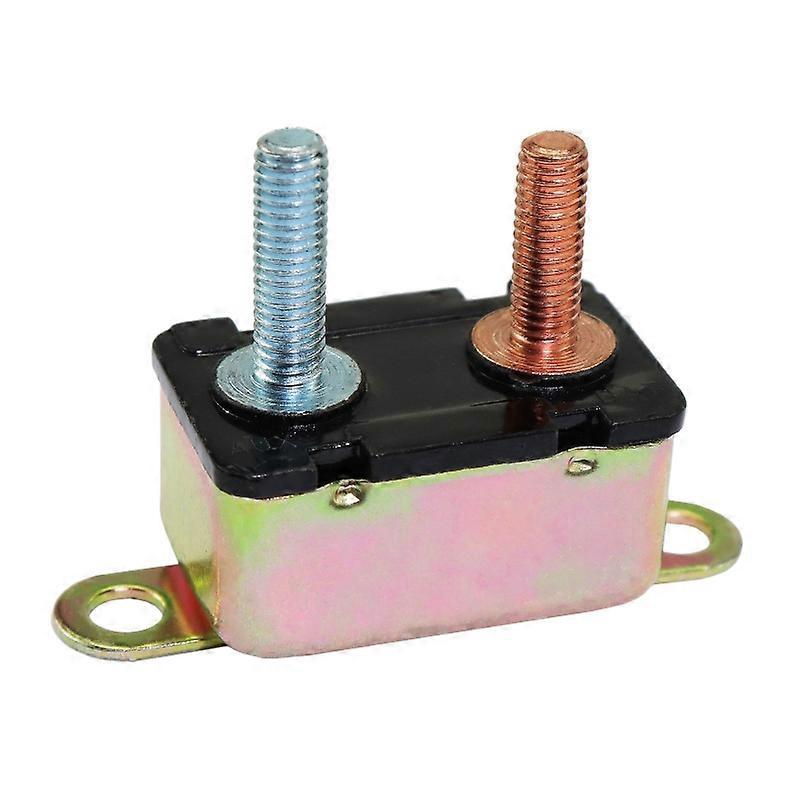 Automatischer Schutzschalter 20a/30a/40a/50a 12v-24v, Manuelle Rückstellung Für Auto, Boot, Lkw - 40a, Elektrischer Stromkreisschutz, Rückstellbare Sicherung, Hochspannung.