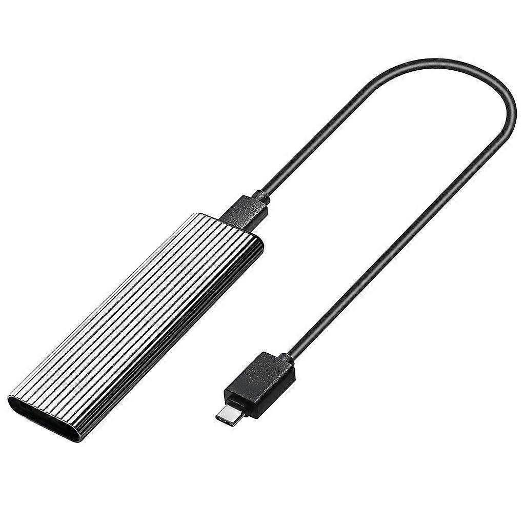 Für Externes Festplattengehäuse M.2 Sata Nvme Zu Usb 3.1, Dual-protokoll, 10 Gbit/s, Mit Cc C, Kompatibel Mit Nvme/sata Ssds, Schnell, Tragbar, Zertifiziert.