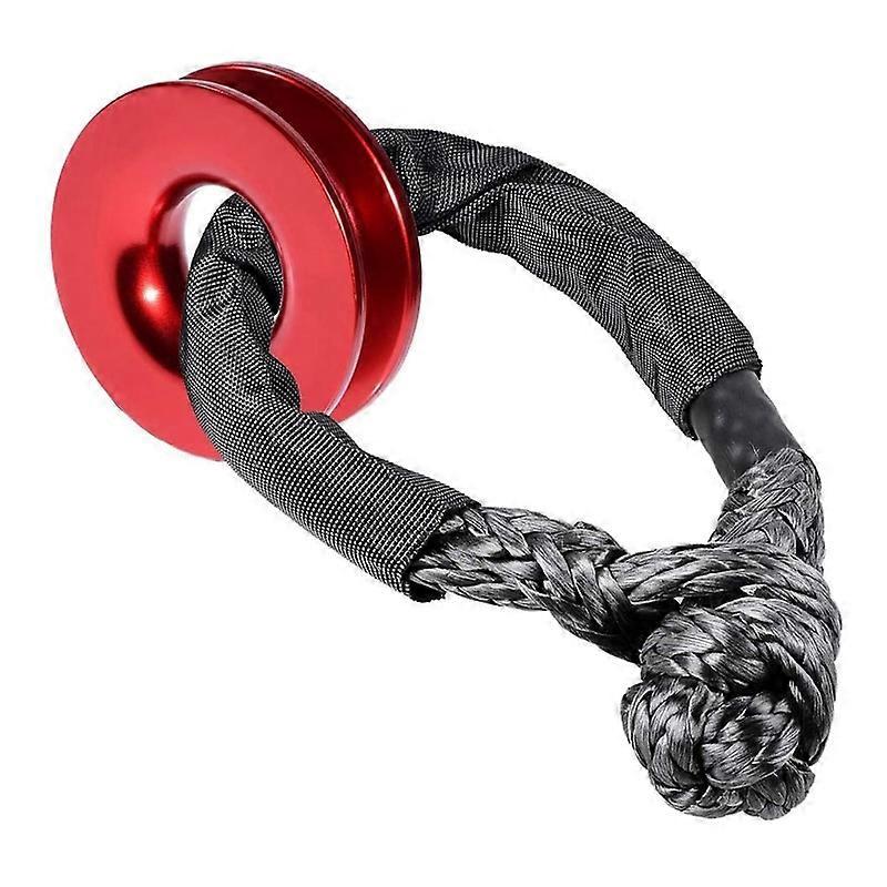 Seilwinden-auffangring, 1/2" 3/8" Umlenkrolle, Ratschenschäkel Für Offroad-abschleppvorgänge.