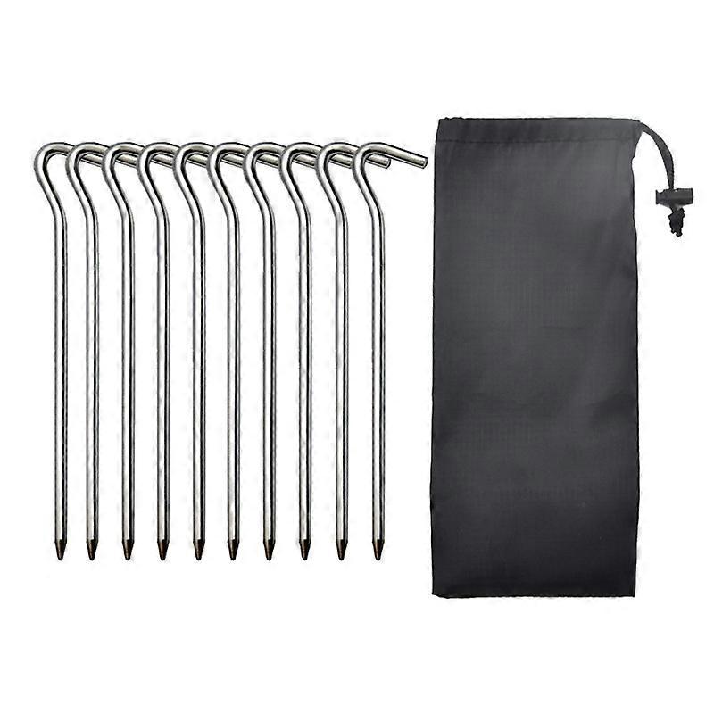 Heringe Aus Aluminiumlegierung, Bodenanker Für Hartes Gestein, Robuste Campingnägel, Leichte Befestigungsmittel Für Schwierigen Untergrund.