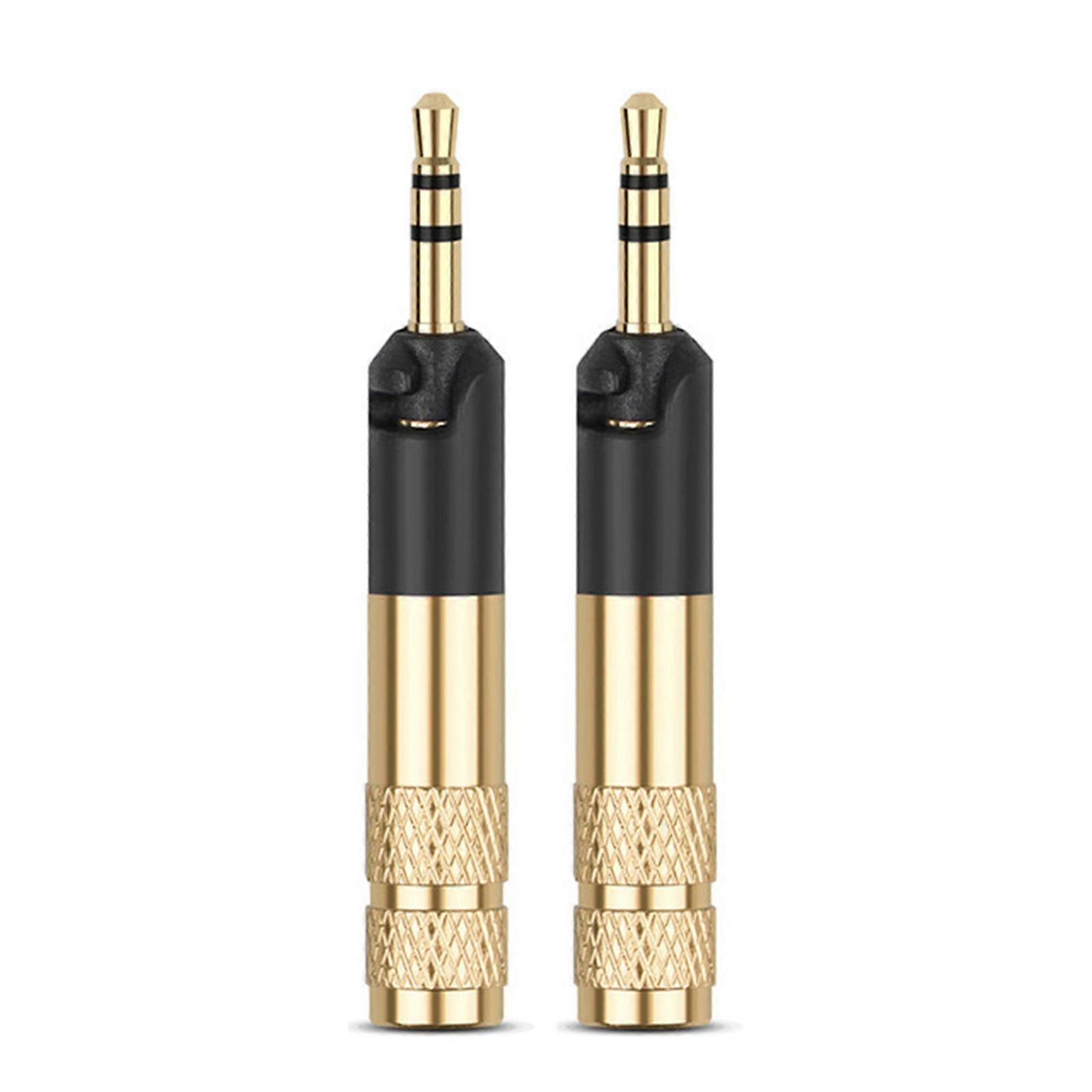 2-teiliger, Vergoldeter 2,5-mm-klinkenstecker-adapter Für Sennheiser Hd558, Hd518 Und Hd598