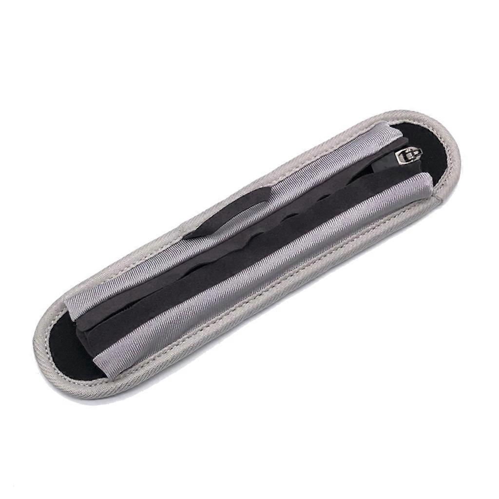 Kopfband Mit Reißverschlusspolsterung Für Edifier Free Pro W820nb Solo2 Qc35 Qc45 Kopfhörer – Größe L – Grau