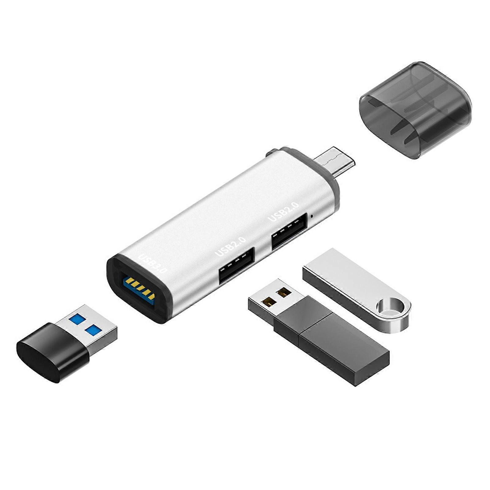 3-port Usb 3.0 Hub Multi-port Adapter Multiplier Für Pc Laptop Notebook Empfänger