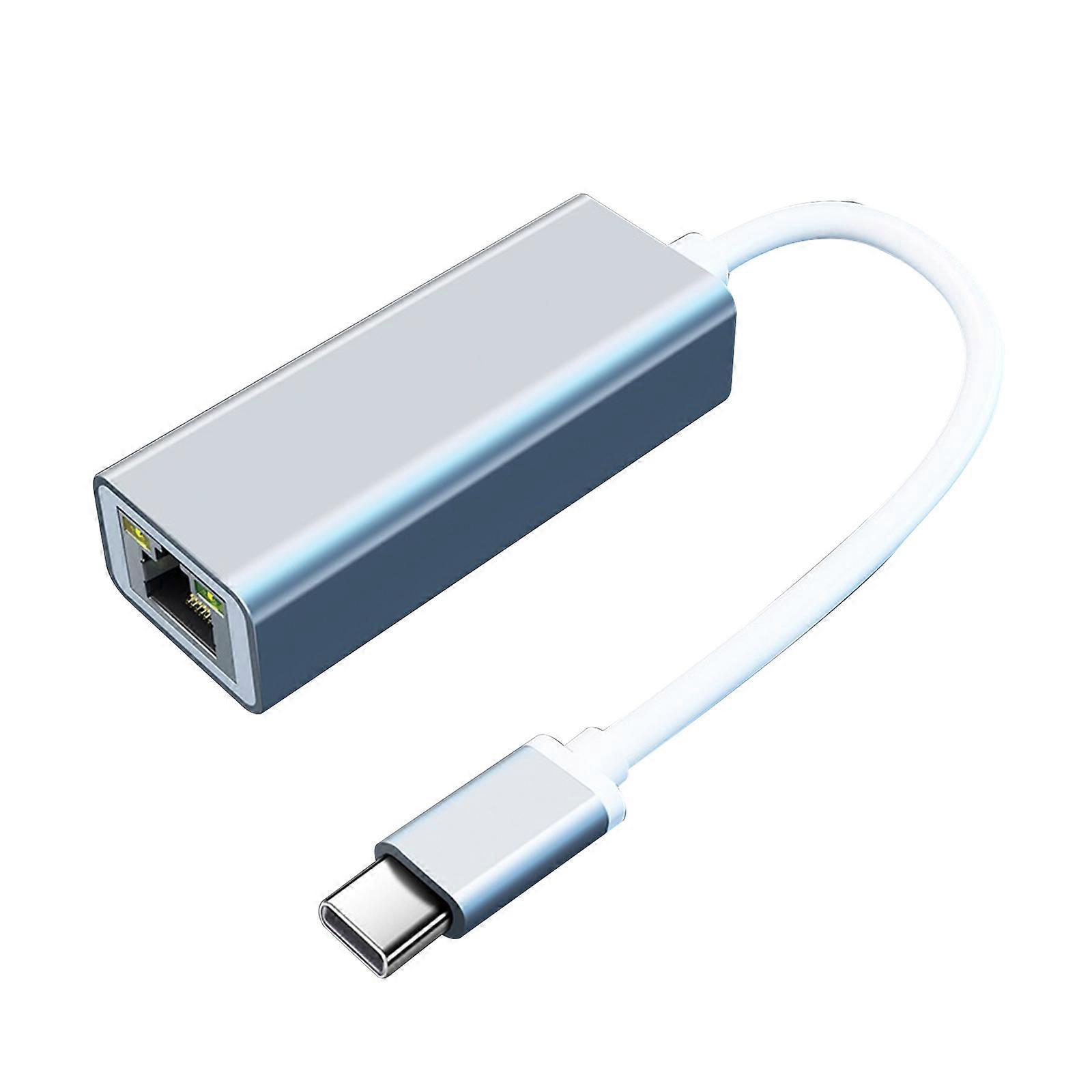 Usb 3.0 Ethernet-adapter Für Switch Macbook, High-speed-download - Typ C, Rj45 Netzwerkkabel, Laptop-kompatibel, Schnelle Verbindung.