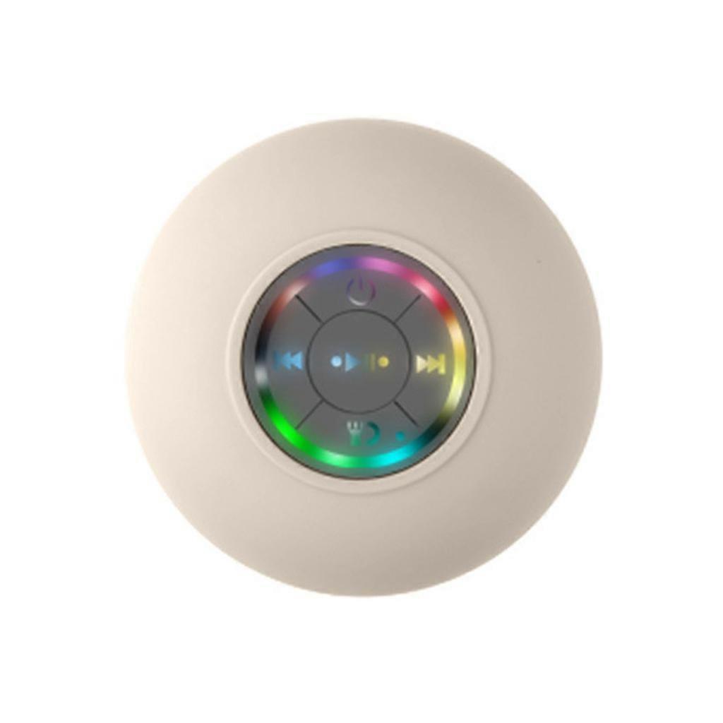 Kabellose Badezimmer-audio-duschlautsprecher Mit Rgb-beleuchtung Für Telefon-soundbar Und Freisprechfunktion