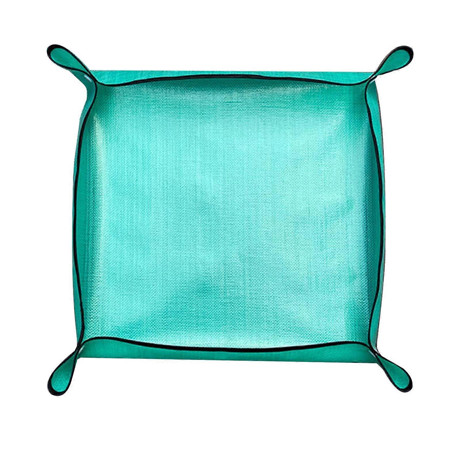 1. Wasserdichte Gartenmatte 66 Cm Zum Umtopfen Von Pflanzen, Zum Schutz Des Bodens, Zum Mischen Von Blumenerde Und Für Arbeiten Im Hausgarten.