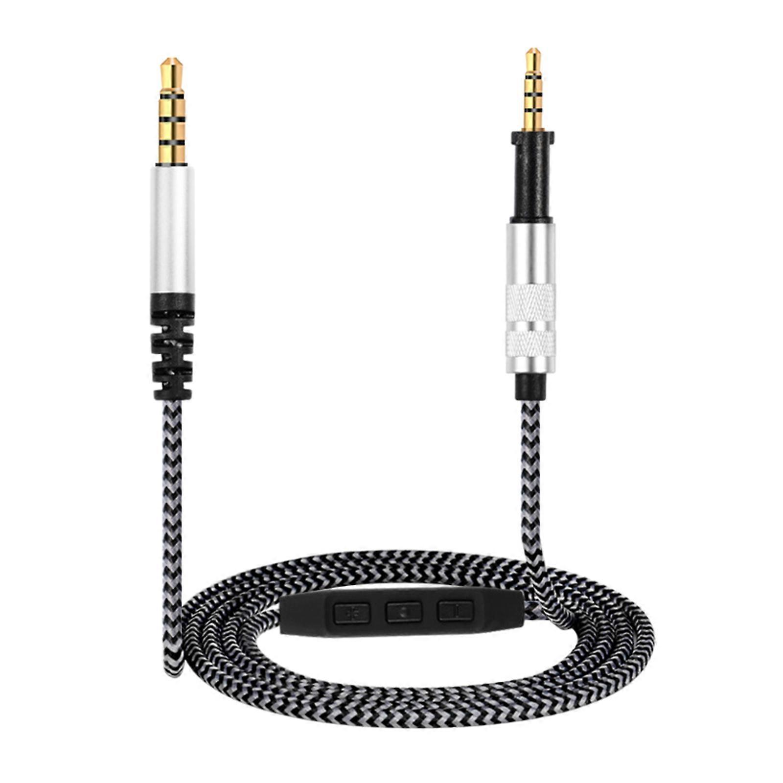 Stereo-audiokabel Mit Lautstärkeregler Für Akg K450 K430 K451 K452 K480 Kopfhörer