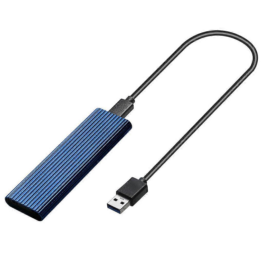 1. Externes Usb-c-festplattengehäuse Für M.2 Nvme Sata, 22 Cm Langes Stromkabel Und Doppelter Vibrationsschutz (135 Zeichen)