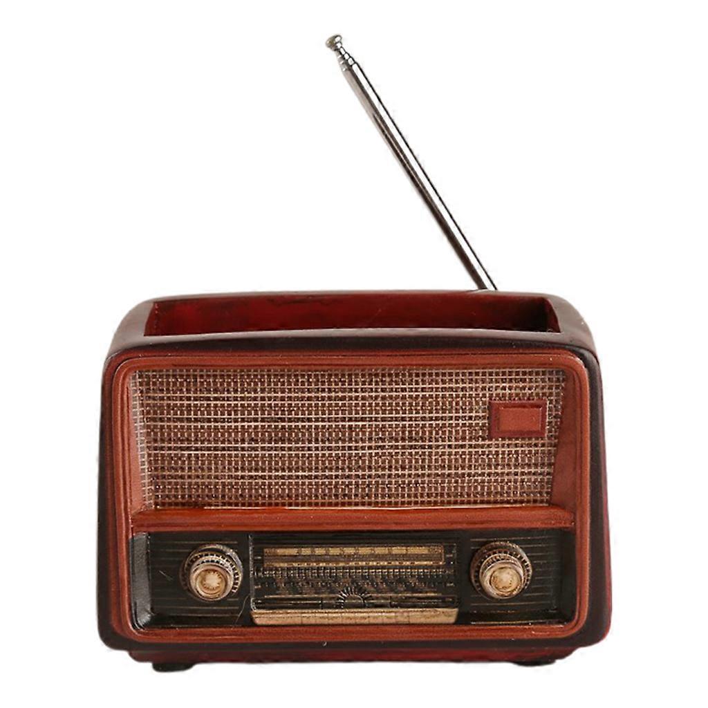 Blumentöpfe Aus Kunstharz In Form Von Radios Und Fernsehern, Pflanzenornamente, Dekorative Behälter.