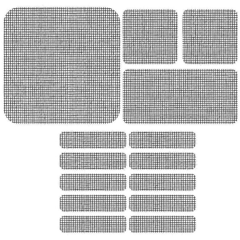 Fenstergitter-renovierung – Starker Klebstoff Und Reparaturtuch