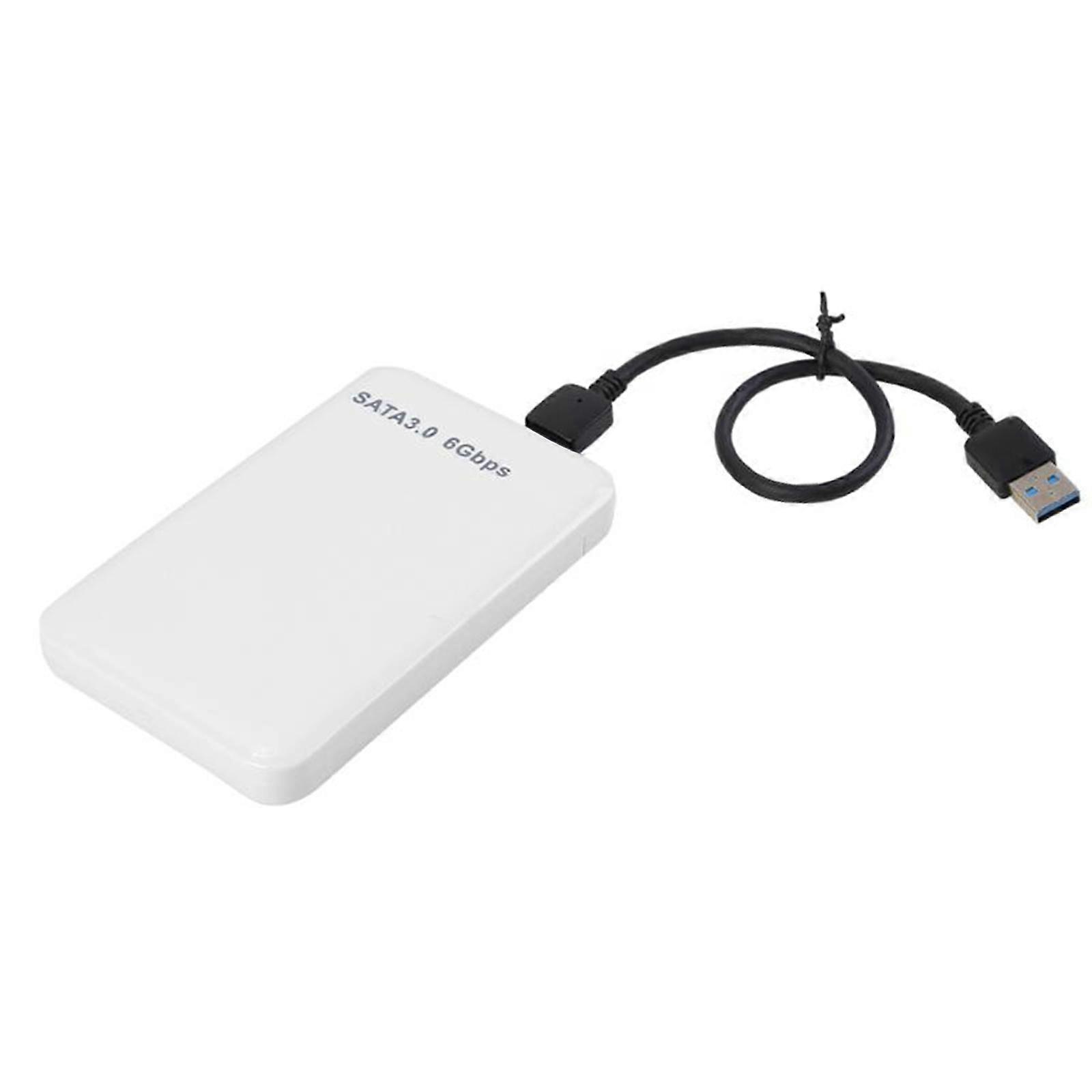 Externes Gehäuse Für 2,5-zoll-festplatten, Usb 3.0 Auf Sata 3.0, Tragbares Festplattengehäuse Mit Uasp-unterstützung, Schnelles Und Leises Externes Festplattengehäuse Für Ssd/hdd.