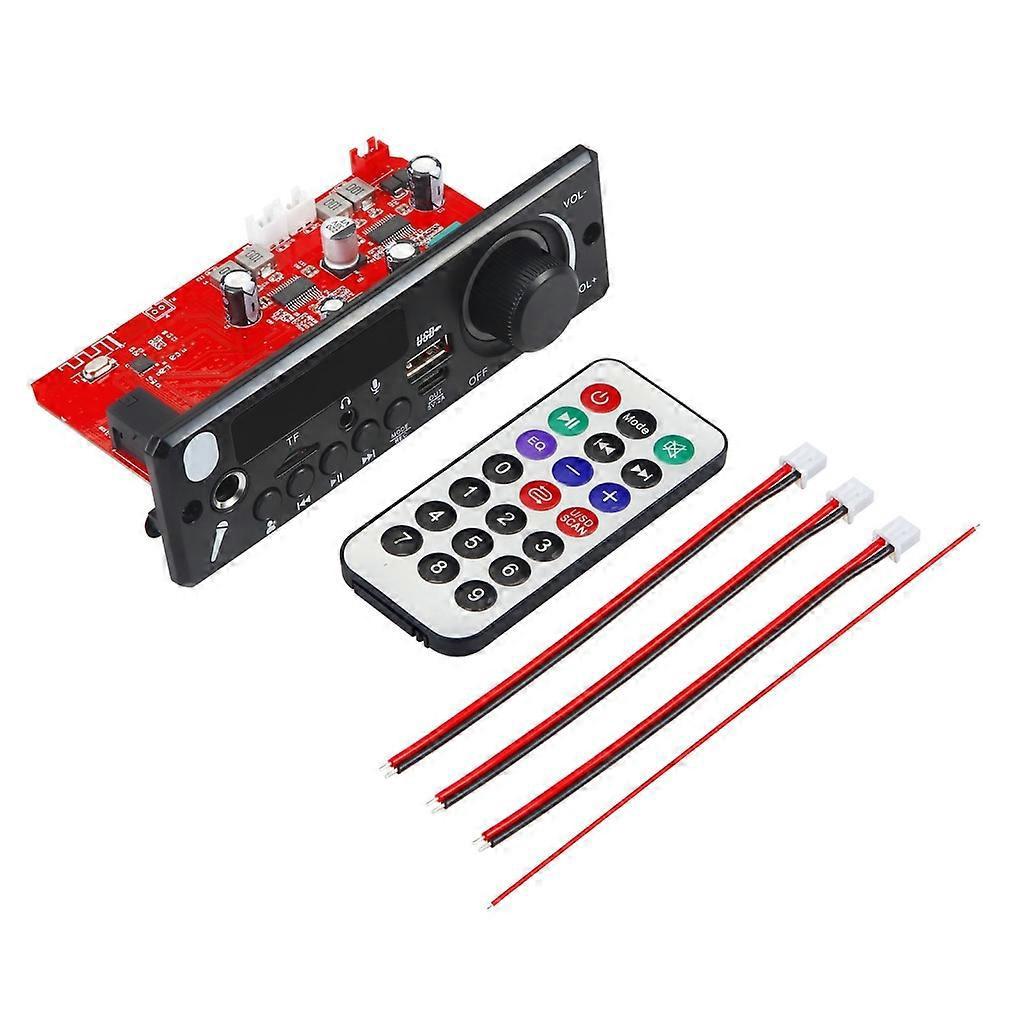 Jx-x1 Autoradiomodul 2x80w Mit Fernbedienung, Mp3-decoder Und Lautsprechern Für Freisprechfunktion