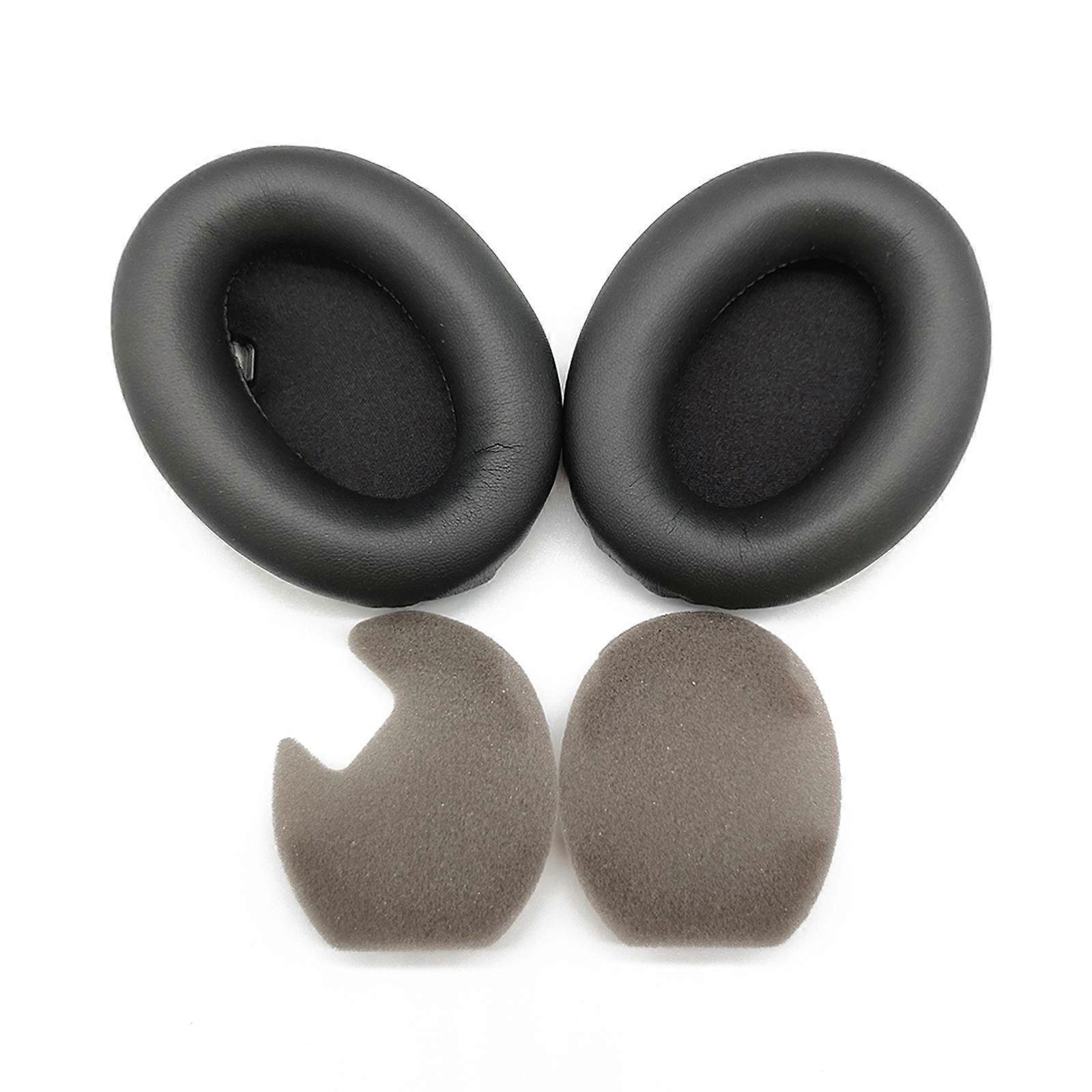Ohrpolster Aus Proteinleder Für Sony Wh-1000xm4 Kopfhörer, Mit Befestigungsschlaufe