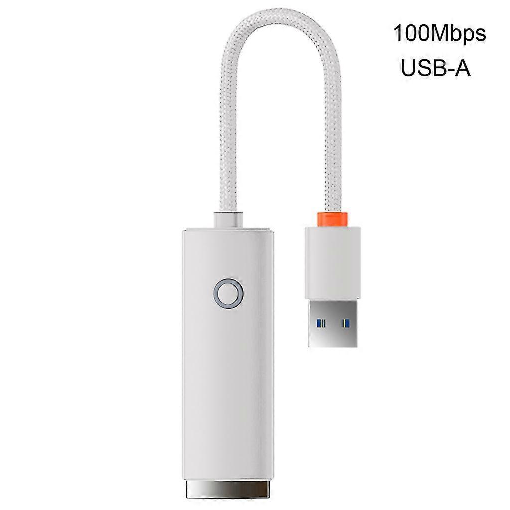 10/100 Mbit/s Usb-ethernet-netzwerkadapter, Usb-c Auf Rj45, Usb-a Auf Kabelgebundener Ethernet-konverter Für Laptop, Pc, Schnelle Plug-and-play-netzwerkbuchse.