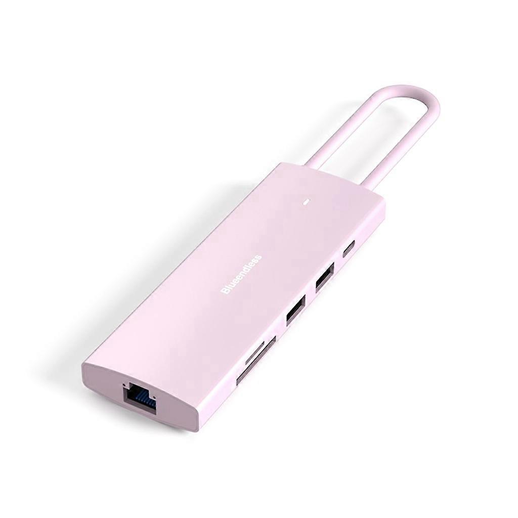 9-port-schnell-usb-3.0-hub, Multi-typ-c-hdmi- + Pd-adapter, Laptop-verlängerungskonverter