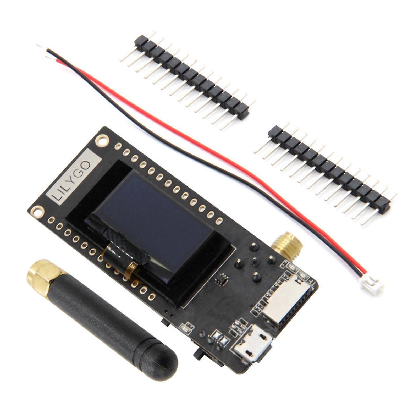 Esp32 Wifi Bluetooth Ch9102f Modul, 0,96-zoll-oled-bildschirm, Sd-kartensteckplatz, 433 Mhz Frequenz, Iot-kompatibel