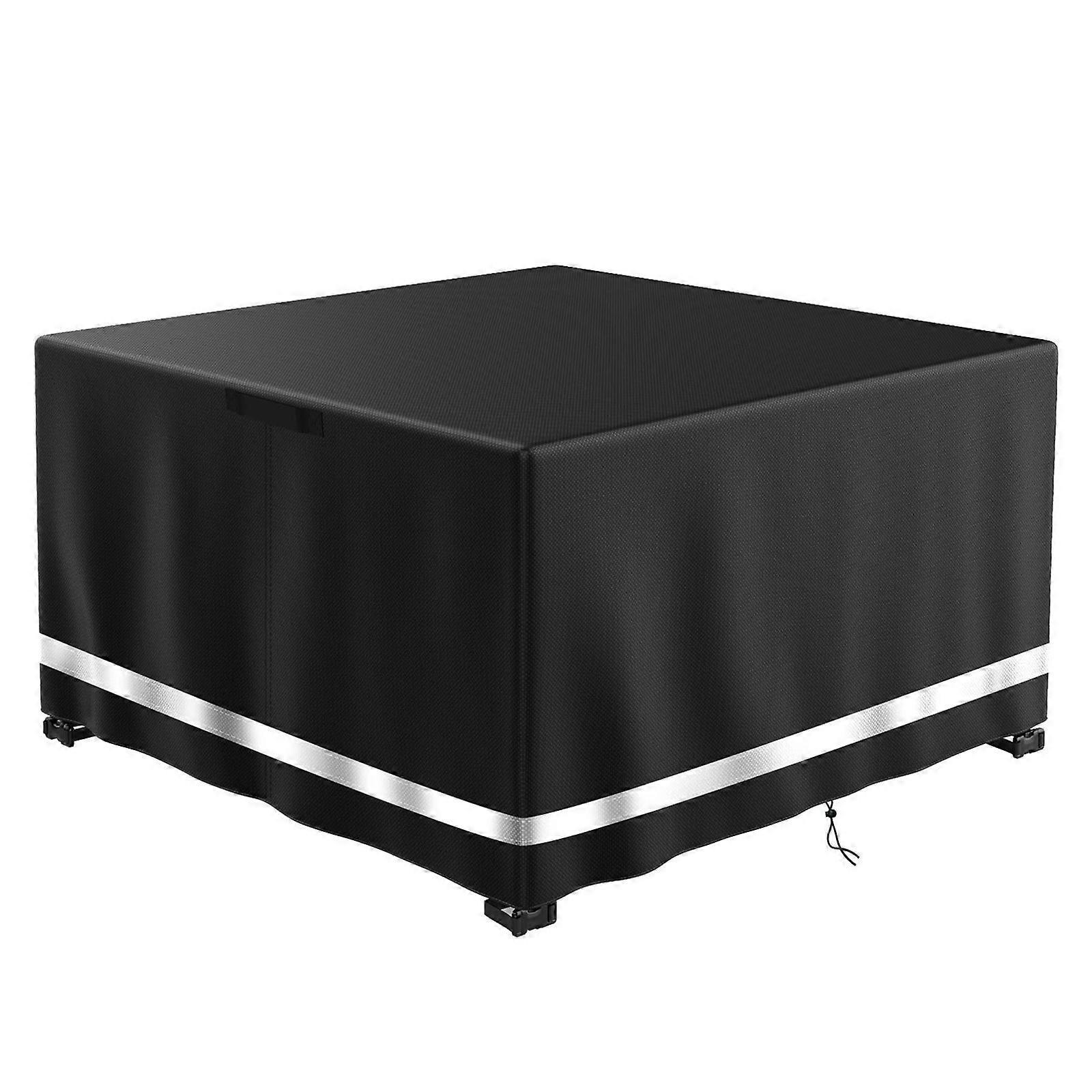 1. Quadratische Schutzhülle Für Feuerstellen Im Außenbereich Aus Wasserdichtem Und Reißfestem 420d Oxford-gewebe – 80 X 80 X 60 Cm Für Propangas-terrassenfeuerstellen. (117 Zeichen)
