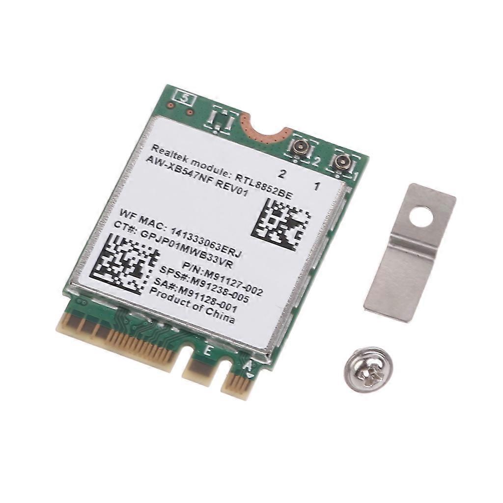 Rtl8852be Ngff M.2 Wi-fi 6 Karte, Dualband 2,4/5 Ghz Adapter Mit Bluetooth 5.2 Unterstützung, Drahtlosnetzwerkkarte Für Laptops, Nur Wi-fi-karte