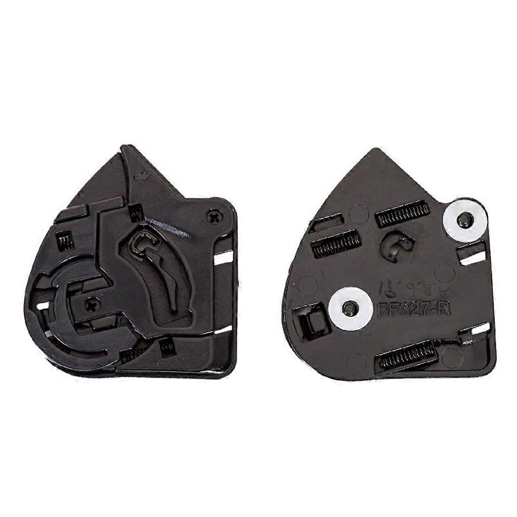 Paar Helmvisierbasis, Ff327 Kompatible Seitenplatte, Ersatzvisierhalterung Für Motorradhelme, Schutzzubehör.