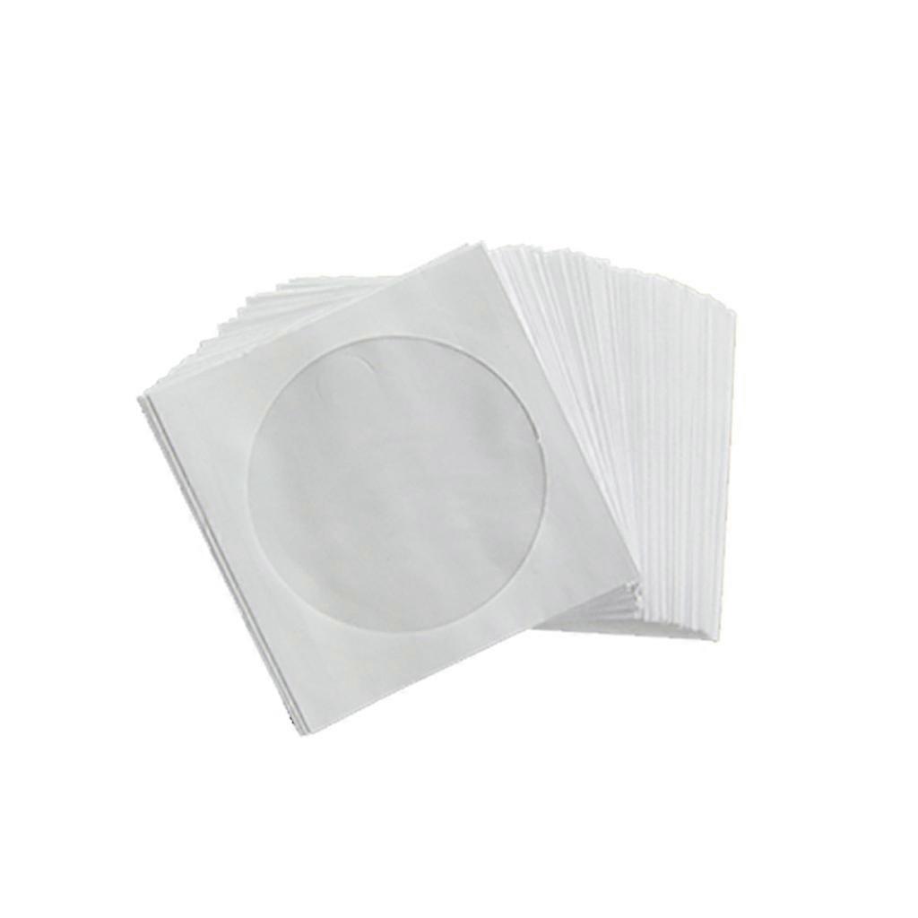 100 Papierumschläge Für 8-cm-dvds – Schutzhüllen Für Datenträger – 12-cm-option