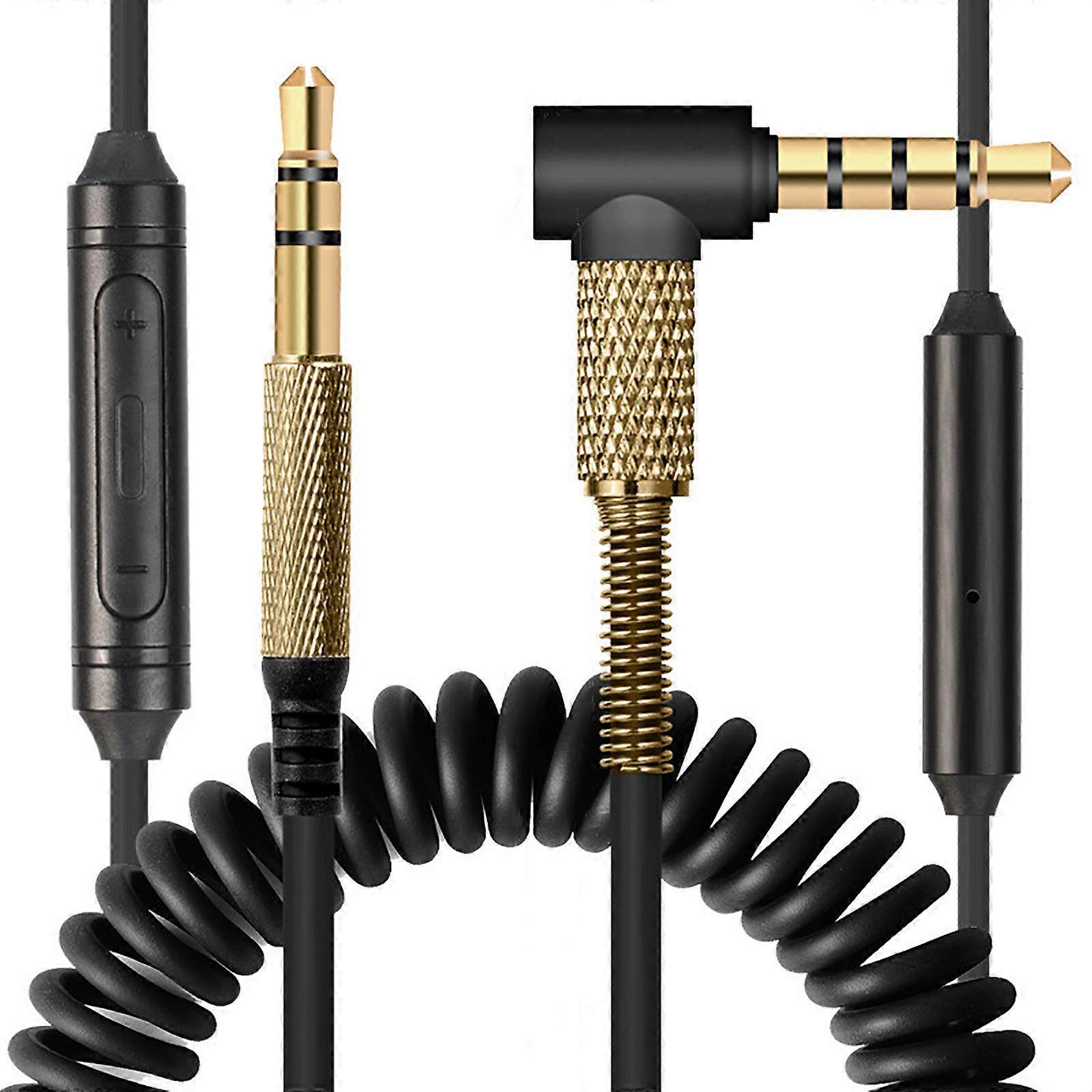 Ersatz-audiokabel Für Marshall Major Ii/iii Kopfhörer Mit Mikrofon Und Lautstärkeregler
