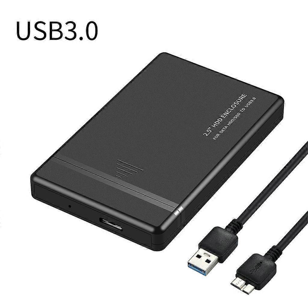 Tragbares Externes 2,5-zoll-festplattengehäuse Mit Usb 3.0 Typ-c Für Ssds, Kompatibel Mit Usb 2.0/3.0, Ultradünnes Gehäuse Für Mobile Datenspeicherung