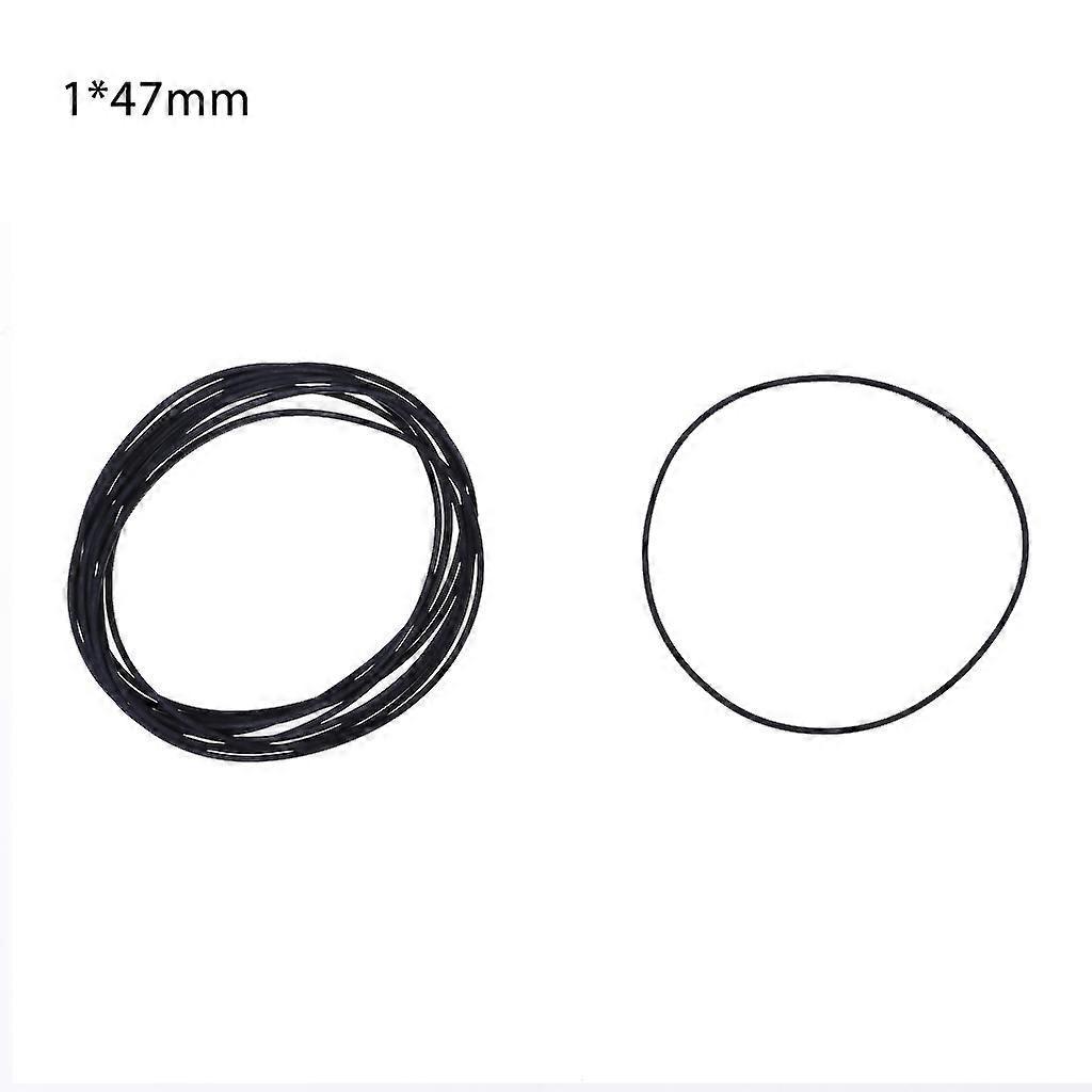 Ersatzgummiriemen Für Riemengetriebene Plattenspieler – 47 Mm, Halbierbar