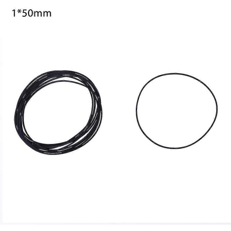 Ersatzgummiriemen Für Riemengetriebene Plattenspieler – 50 Mm Faltbar