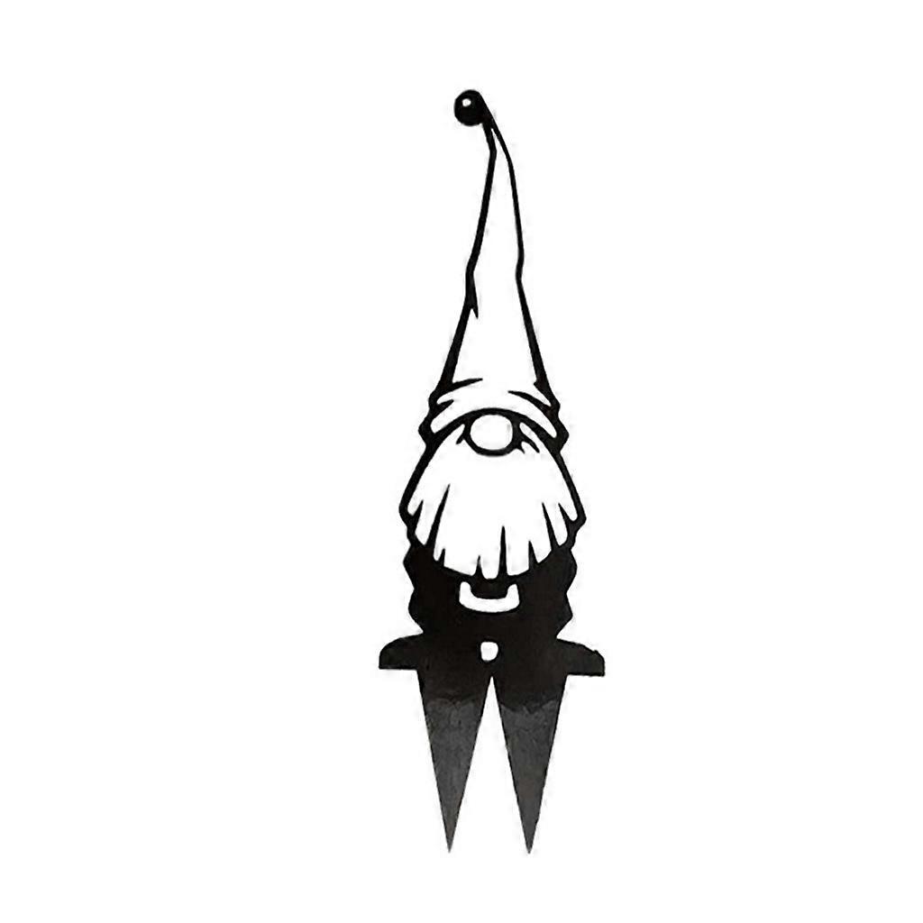 Gesichtslose Metallstatue Aus Eisen Für Gnome-puppen, Silhouette-kunstdekoration Für Haus, Garten, Terrasse, Hinterhof, Dw-stil, 4 Zoll.