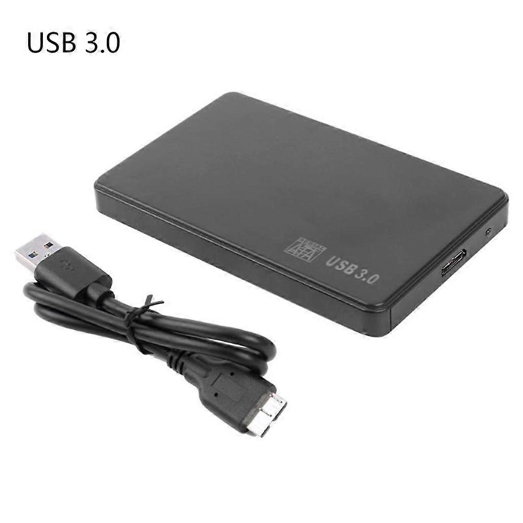 Externe 2,5-zoll-hdd/ssd-festplatte, Sata-zu-usb-3.0/2.0-adaptergehäuse, Starres Festplattengehäuse, Usb-3.0-kabel Im Lieferumfang Enthalten, Kompatibel Mit Pc Und Mac.