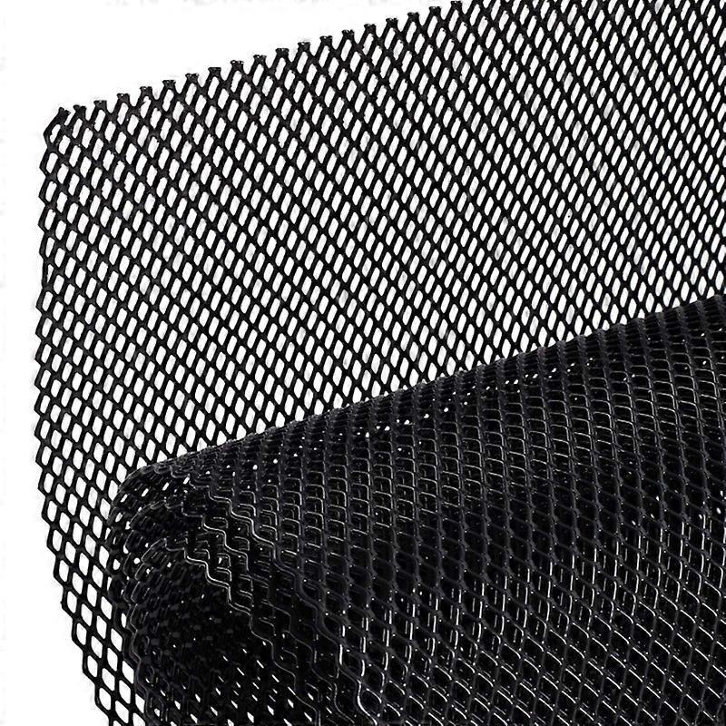 1. Kühlergrill Aus Aluminiumlegierung, 3x6mm Schwarzes Diamantgitter, Einsatz Für Kühlergrill Und Stoßstange, Robustes Und Leichtes Karosserieteil.