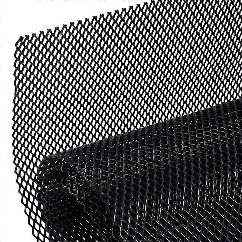 Kühlergrill Aus Schwarzer Diamant-aluminiumlegierung 4x8mm, Autogrill, Stoßstangeneinsatz, Karosseriegitter.