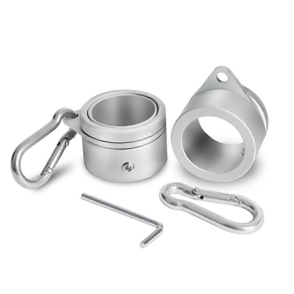 Fahnenmastringe Aus Aluminiumlegierung Mit Karabinerhaken, 1-zoll-drehbefestigungssatz.