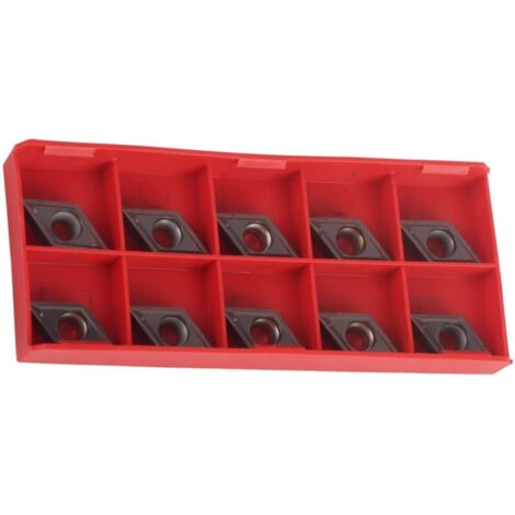 10 Stück Dcmt070202 Hartmetall-wendeschneidplatten Für Cnc-maschinen, Drehwerkzeuge Mit Schneidplatten Und Aufbewahrungsbox.