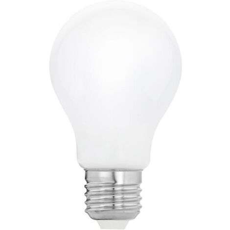 Dimmbare Led-lampe E27, Milchglaslampe, 4 Watt, 806 Lumen, Warmweiß, 2700 Kelvin, A60, Ø 6 Cm