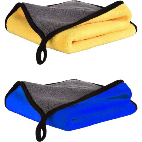 Mikrofasertücher Zum Trocknen Von Autos (40 × 30 Cm), Fusselfreie Reinigungs- Und Poliertücher
