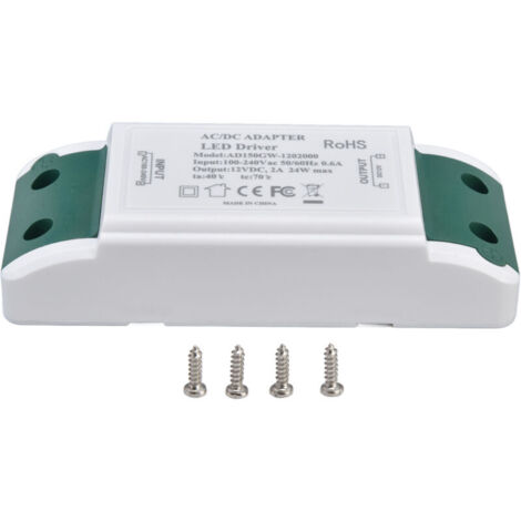 100–240 V Ac, Led-treiber Mit Abs-gehäuse, 12 V, Led-treiber Mit Mehrfachem Schutz, 50/60 Hz Für Schrankbeleuchtung